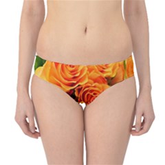 Roses-flowers-orange-roses Hipster Bikini Bottoms by Sapixe