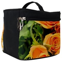 Roses-flowers-orange-roses Make Up Travel Bag (big)