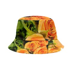 Roses-flowers-orange-roses Inside Out Bucket Hat