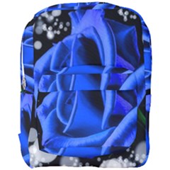 Blue-rose-rose-rose-bloom-blossom Full Print Backpack