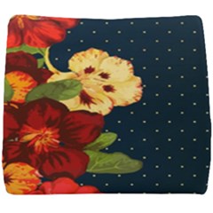 Flowers-vintage-floral Seat Cushion by Sapixe