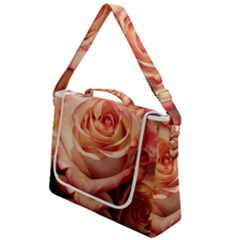 Roses-flowers-rose-bloom-petals Box Up Messenger Bag