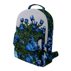 Flowers-roses-rose-nature-bouquet Flap Pocket Backpack (large)