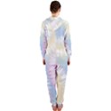 Tie Dye Pattern Colorful Design Hooded Jumpsuit (Ladies)  View2
