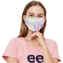 Tie Dye Pattern Colorful Design Fitted Cloth Face Mask (Adult) View1