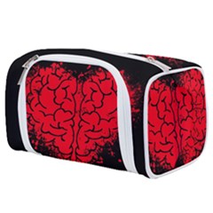 Heart Brain Mind Psychology Doubt Toiletries Pouch