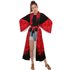 Heart Brain Mind Psychology Doubt Maxi Kimono by Sapixe