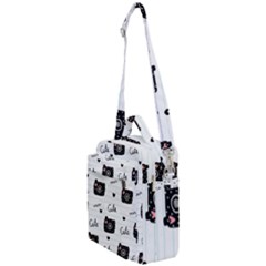 Cute Cameras Doodles Hand Drawn Crossbody Day Bag