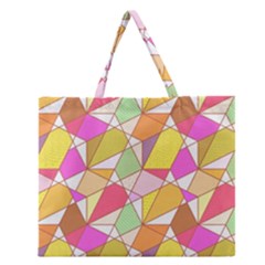 Power Pattern 821-1c Zipper Large Tote Bag by PatternFactory