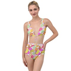 Power Pattern 821-1c Tied Up Two Piece Swimsuit by PatternFactory