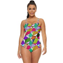 Power Pattern 821-1a Retro Full Coverage Swimsuit by PatternFactory