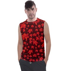 Red Oak And Maple Leaves Men s Regular Tank Top by Daria3107