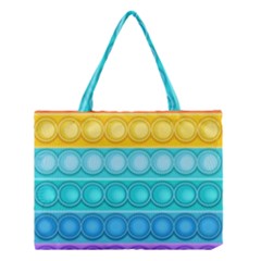 Pop It Pattern Medium Tote Bag