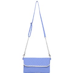 Soft Pattern Blue Mini Crossbody Handbag by PatternFactory