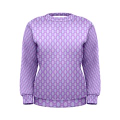 Soft Pattern Lilac Women s Sweatshirt by PatternFactory