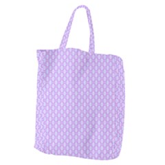 Soft Pattern Lilac Giant Grocery Tote