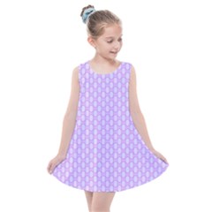 Soft Pattern Lilac Kids  Summer Dress by PatternFactory