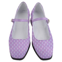 Soft Pattern Lilac Women s Mary Jane Shoes by PatternFactory