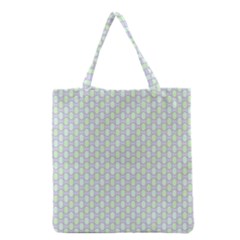 Soft Pattern Super Pastel Grocery Tote Bag by PatternFactory