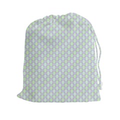 Soft Pattern Super Pastel Drawstring Pouch (2xl) by PatternFactory