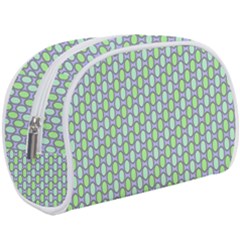 Soft Pattern Aqua Make Up Case (large) by PatternFactory