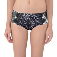 Moody Mandala Mid-Waist Bikini Bottoms