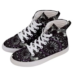 Moody Mandala Men s Hi-top Skate Sneakers by MRNStudios