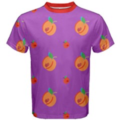 Purple Spanked Peach T-shirt by SpankoGoods