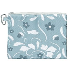 Folk Flowers Pattern Floral Surface Design Seamless Pattern Canvas Cosmetic Bag (xxl) by Eskimos