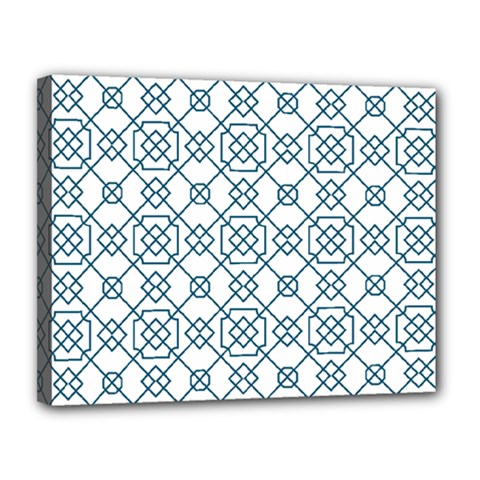 Arabic Vector Seamless Pattern Canvas 14  x 11  (Stretched)