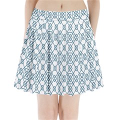 Arabic Vector Seamless Pattern Pleated Mini Skirt by webstylecreations