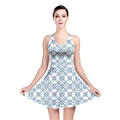 Arabic Vector Seamless Pattern Reversible Skater Dress