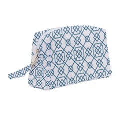 Arabic Vector Seamless Pattern Wristlet Pouch Bag (medium) by webstylecreations