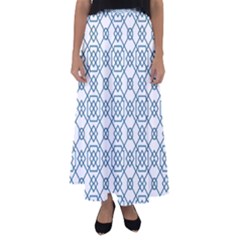 Arabic Vector Seamless Pattern Flared Maxi Skirt by webstylecreations