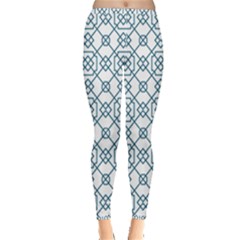 Arabic Vector Seamless Pattern Inside Out Leggings by webstylecreations