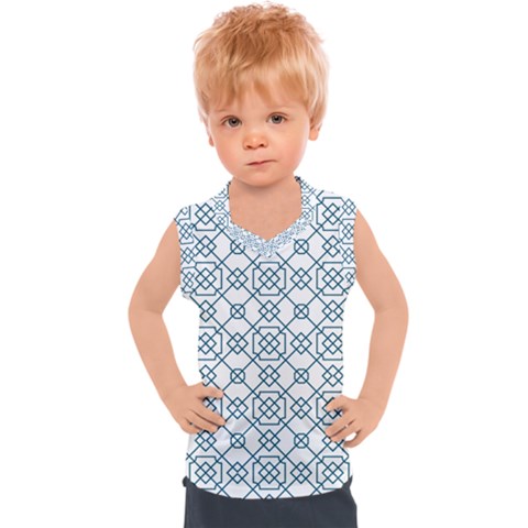 Arabic Vector Seamless Pattern Kids  Sport Tank Top by webstylecreations