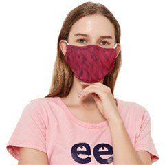 Amaranth Fitted Cloth Face Mask (adult) by webstylecreations