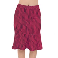 Amaranth Short Mermaid Skirt by webstylecreations