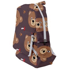 Bears-vector-free-seamless-pattern1 Travelers  Backpack