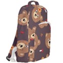 Bears-vector-free-seamless-pattern1 Double Compartment Backpack View2