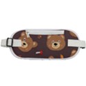 Bears-vector-free-seamless-pattern1 Rounded Waist Pouch View1