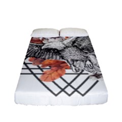 Boho Eagle  Fitted Sheet (full/ Double Size) by webstylecreations