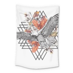 Boho Eagle  Small Tapestry by webstylecreations