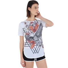 Boho Eagle  Perpetual Short Sleeve T-shirt by webstylecreations