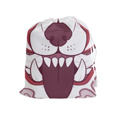 Kitsune Mask Drawstring Pouch (xl)