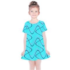 Retro Fun 821b Kids  Simple Cotton Dress by PatternFactory