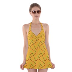 Retro Fun 821a Halter Dress Swimsuit  by PatternFactory