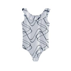 Retro Fun 821d Kids  Frill Swimsuit by PatternFactory