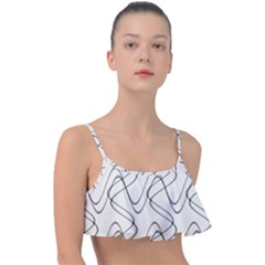 Retro Fun 821d Frill Bikini Top by PatternFactory