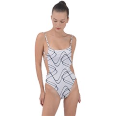 Retro Fun 821d Tie Strap One Piece Swimsuit by PatternFactory